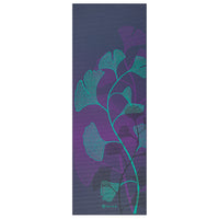 Gaiam Premium Lily Shadows Yoga Mat (6mm) flat