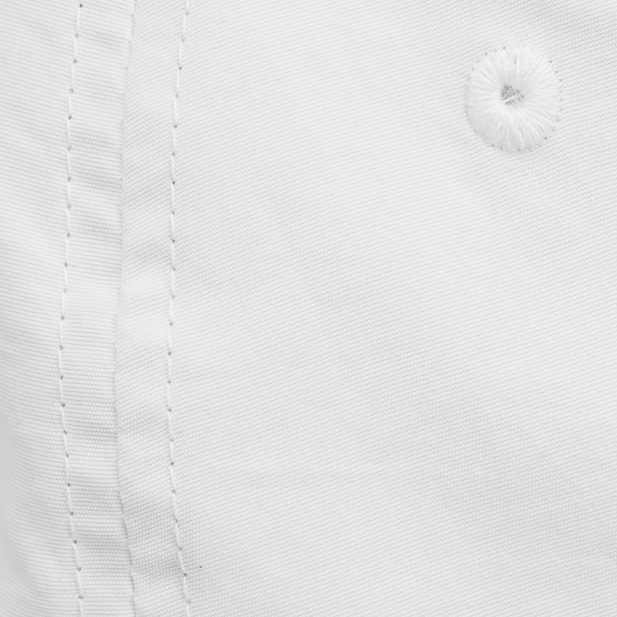Classic Fitness Hat white up close