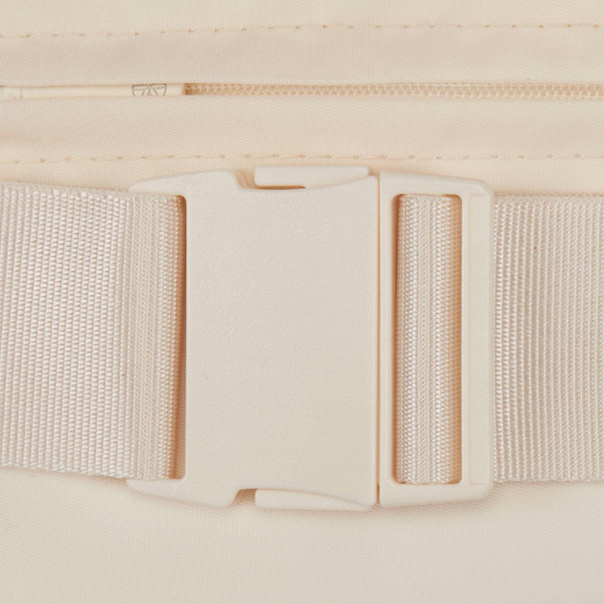 Gaiam Sidekick Waist Pack Khaki buckle closeup