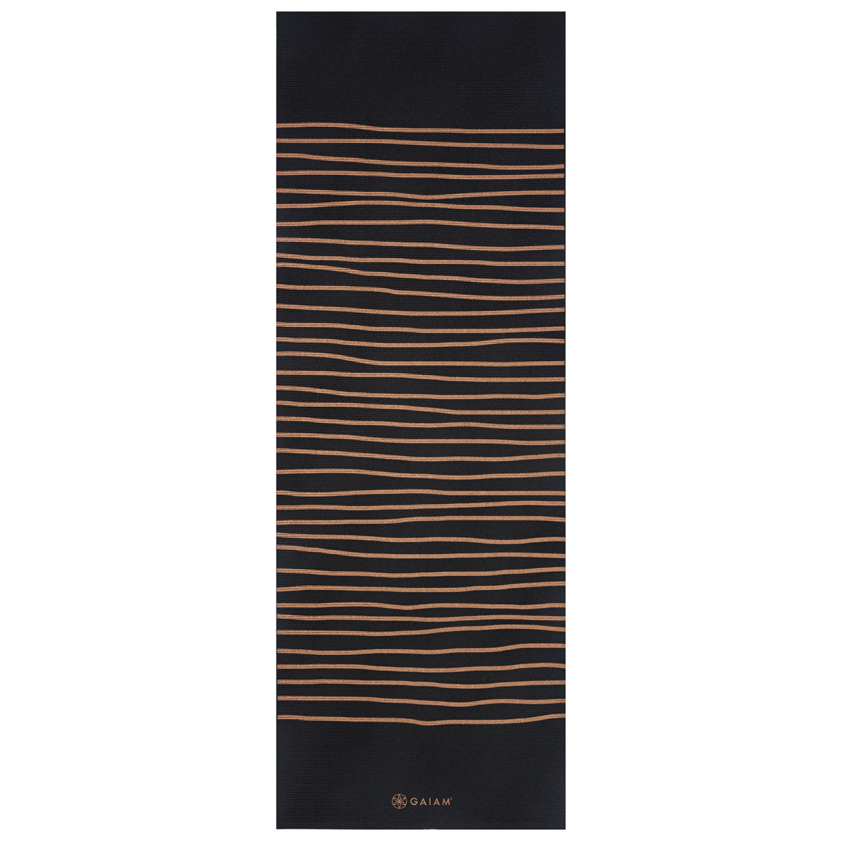 Gaiam Premium Reversible Cosmic Energy Yoga Mat (6mm) flat reverse