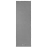 Gaiam Essentials Yoga Mat Grey flat