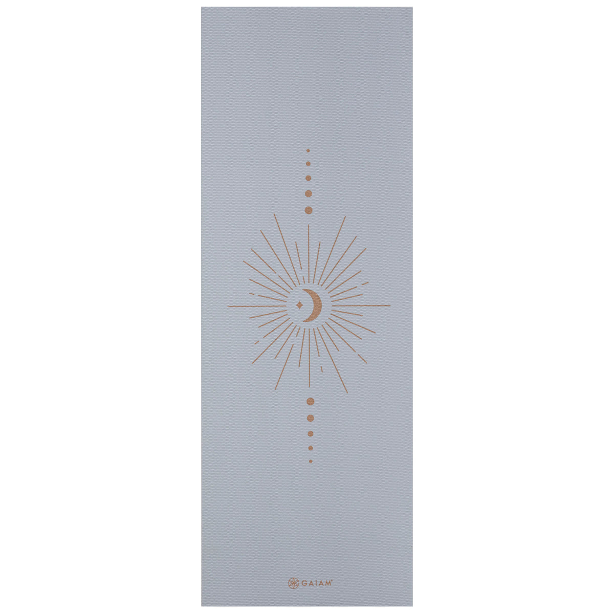 Premium Yoga Mat - Violet Vision (6mm) flat
